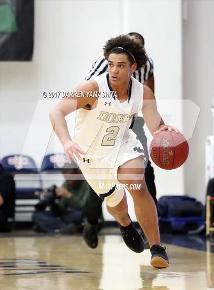 Thumbnail 3 in St. John Bosco vs. Salesian College Preparatory (MaxPreps/DLS MLK Jr. Classic) photogallery.