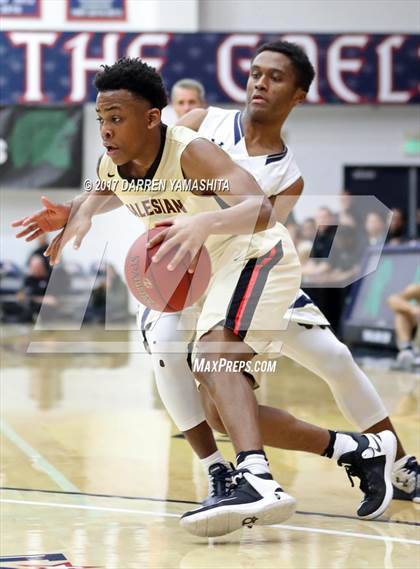 Thumbnail 1 in St. John Bosco vs. Salesian College Preparatory (MaxPreps/DLS MLK Jr. Classic) photogallery.
