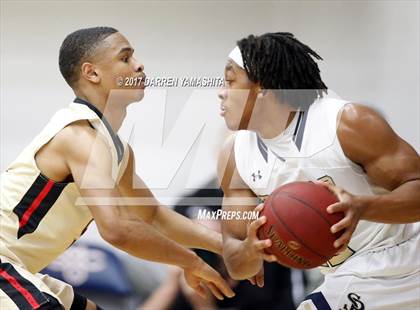 Thumbnail 3 in St. John Bosco vs. Salesian College Preparatory (MaxPreps/DLS MLK Jr. Classic) photogallery.