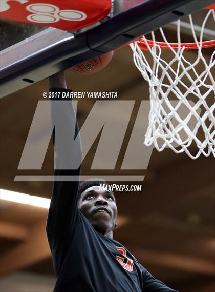 Thumbnail 2 in St. John Bosco vs. Salesian College Preparatory (MaxPreps/DLS MLK Jr. Classic) photogallery.