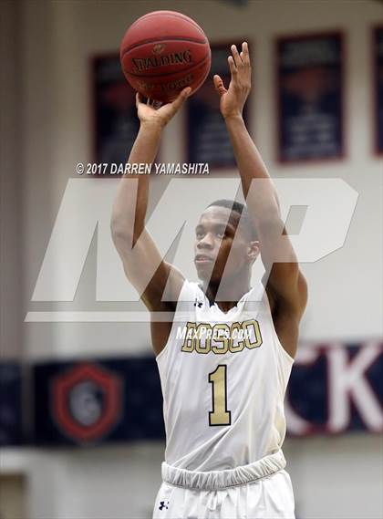 Thumbnail 3 in St. John Bosco vs. Salesian College Preparatory (MaxPreps/DLS MLK Jr. Classic) photogallery.