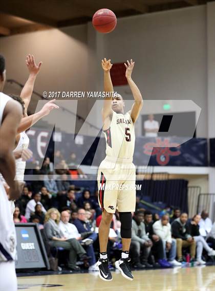 Thumbnail 2 in St. John Bosco vs. Salesian College Preparatory (MaxPreps/DLS MLK Jr. Classic) photogallery.