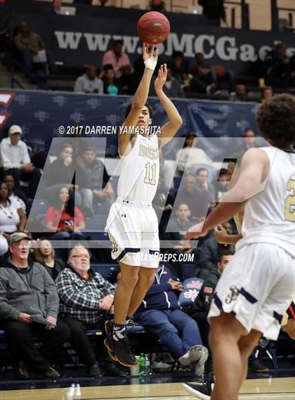 Thumbnail 1 in St. John Bosco vs. Salesian College Preparatory (MaxPreps/DLS MLK Jr. Classic) photogallery.