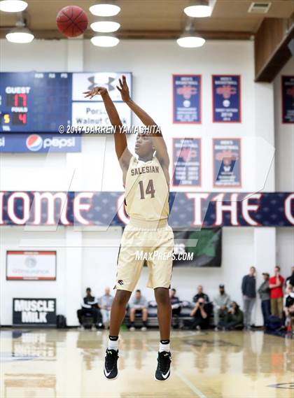 Thumbnail 1 in St. John Bosco vs. Salesian College Preparatory (MaxPreps/DLS MLK Jr. Classic) photogallery.