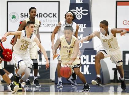 Thumbnail 2 in St. John Bosco vs. Salesian College Preparatory (MaxPreps/DLS MLK Jr. Classic) photogallery.