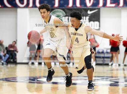Thumbnail 1 in St. John Bosco vs. Salesian College Preparatory (MaxPreps/DLS MLK Jr. Classic) photogallery.