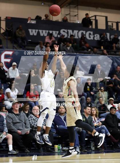 Thumbnail 1 in St. John Bosco vs. Salesian College Preparatory (MaxPreps/DLS MLK Jr. Classic) photogallery.