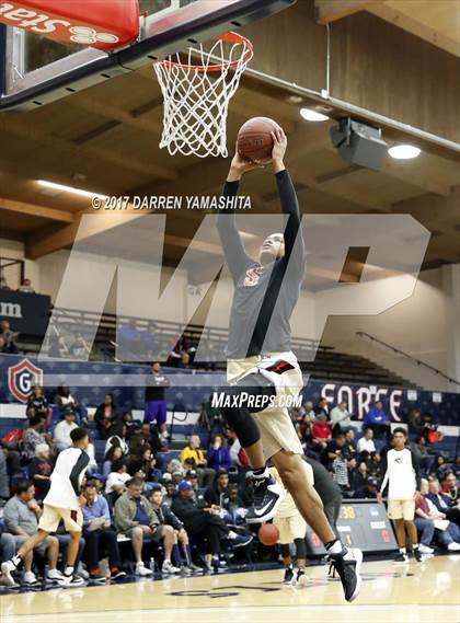 Thumbnail 1 in St. John Bosco vs. Salesian College Preparatory (MaxPreps/DLS MLK Jr. Classic) photogallery.