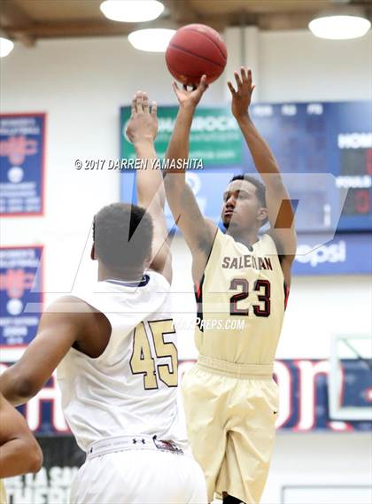 Thumbnail 3 in St. John Bosco vs. Salesian College Preparatory (MaxPreps/DLS MLK Jr. Classic) photogallery.