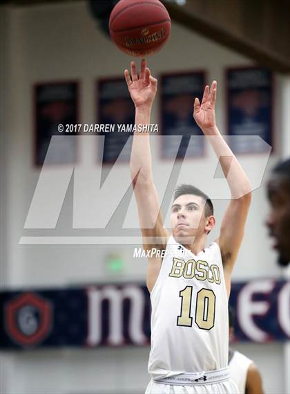 Thumbnail 1 in St. John Bosco vs. Salesian College Preparatory (MaxPreps/DLS MLK Jr. Classic) photogallery.