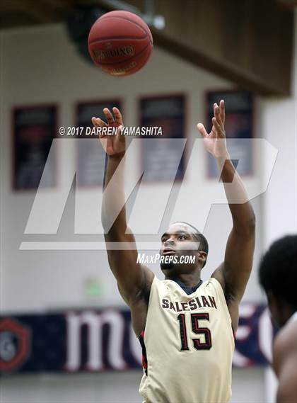 Thumbnail 3 in St. John Bosco vs. Salesian College Preparatory (MaxPreps/DLS MLK Jr. Classic) photogallery.