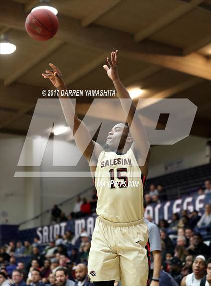 Thumbnail 1 in St. John Bosco vs. Salesian College Preparatory (MaxPreps/DLS MLK Jr. Classic) photogallery.