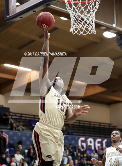Thumbnail 2 in St. John Bosco vs. Salesian College Preparatory (MaxPreps/DLS MLK Jr. Classic) photogallery.