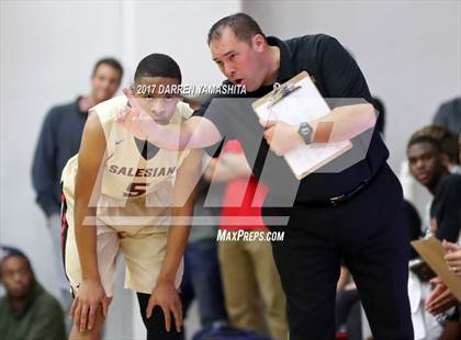 Thumbnail 2 in St. John Bosco vs. Salesian College Preparatory (MaxPreps/DLS MLK Jr. Classic) photogallery.