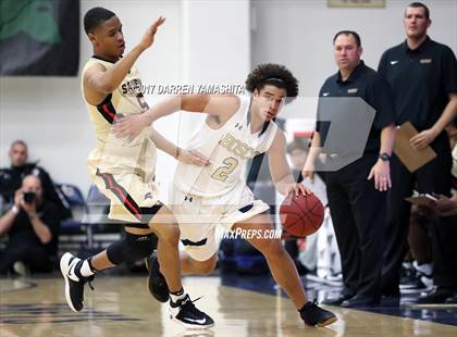 Thumbnail 2 in St. John Bosco vs. Salesian College Preparatory (MaxPreps/DLS MLK Jr. Classic) photogallery.