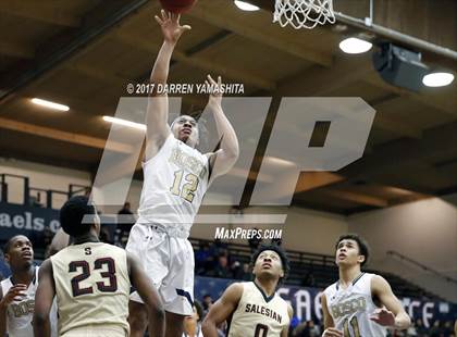 Thumbnail 3 in St. John Bosco vs. Salesian College Preparatory (MaxPreps/DLS MLK Jr. Classic) photogallery.