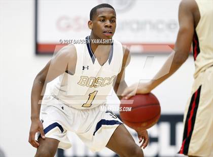 Thumbnail 3 in St. John Bosco vs. Salesian College Preparatory (MaxPreps/DLS MLK Jr. Classic) photogallery.