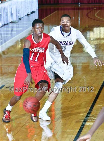 Thumbnail 1 in Gonzaga vs Riverside (Spalding Hoophall Classic) photogallery.