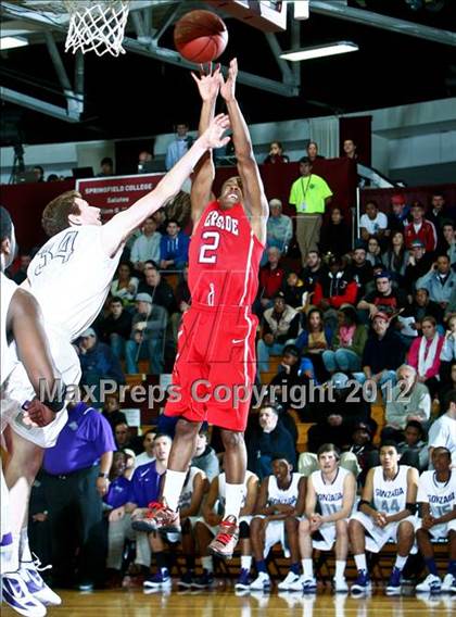 Thumbnail 1 in Gonzaga vs Riverside (Spalding Hoophall Classic) photogallery.