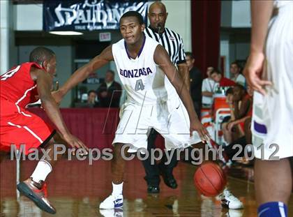 Thumbnail 1 in Gonzaga vs Riverside (Spalding Hoophall Classic) photogallery.