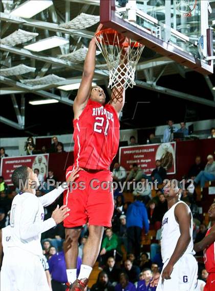 Thumbnail 3 in Gonzaga vs Riverside (Spalding Hoophall Classic) photogallery.