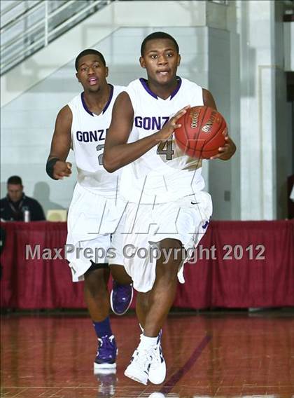 Thumbnail 1 in Gonzaga vs Riverside (Spalding Hoophall Classic) photogallery.