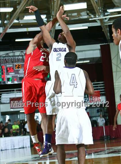 Thumbnail 2 in Gonzaga vs Riverside (Spalding Hoophall Classic) photogallery.