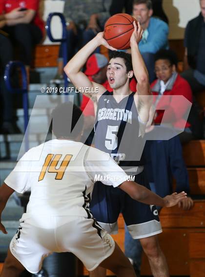 Thumbnail 2 in Georgetown Prep vs Goose Creek (Rotary Roundball Classic)  photogallery.