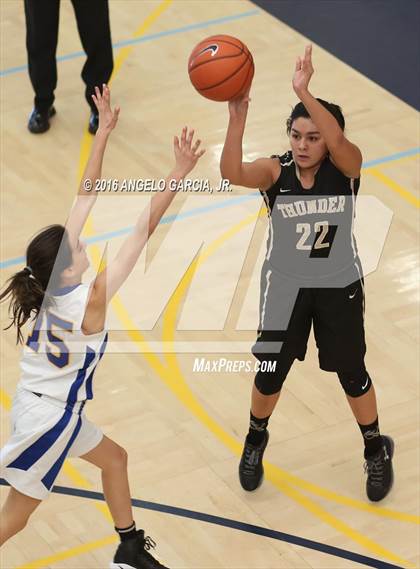 Thumbnail 1 in Rincon Valley Christian vs Buhach Colony (West Coast Jamboree) photogallery.