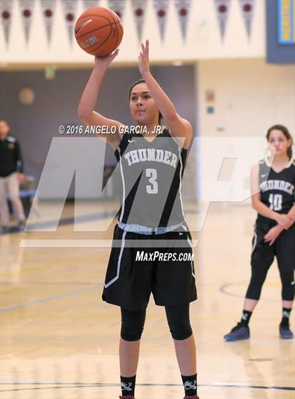 Thumbnail 2 in Rincon Valley Christian vs Buhach Colony (West Coast Jamboree) photogallery.