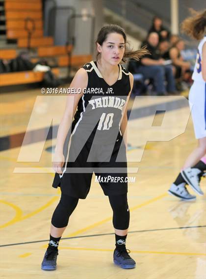 Thumbnail 3 in Rincon Valley Christian vs Buhach Colony (West Coast Jamboree) photogallery.