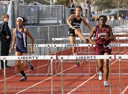 Thumbnail 2 in South West Yosemite League Meet #1 (100m Hurdles) photogallery.