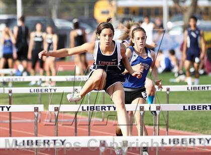 Thumbnail 3 in South West Yosemite League Meet #1 (100m Hurdles) photogallery.