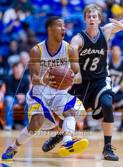 Thumbnail 1 in Clemens vs. Clark (6A Regional Quarterfinal) photogallery.