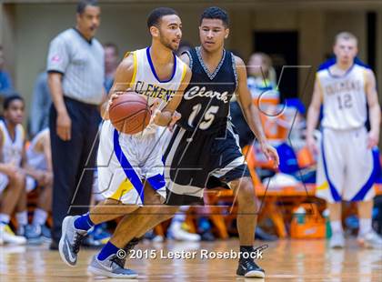 Thumbnail 1 in Clemens vs. Clark (6A Regional Quarterfinal) photogallery.