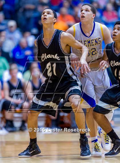 Thumbnail 2 in Clemens vs. Clark (6A Regional Quarterfinal) photogallery.