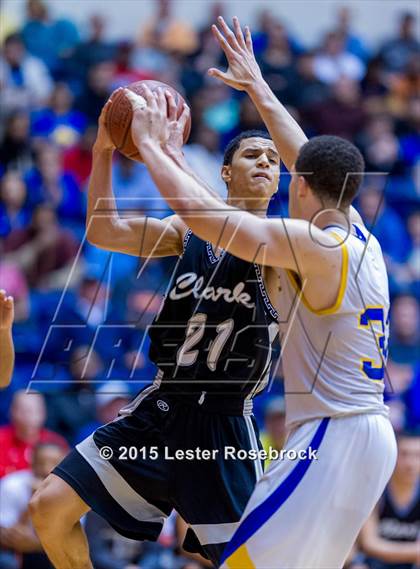 Thumbnail 1 in Clemens vs. Clark (6A Regional Quarterfinal) photogallery.