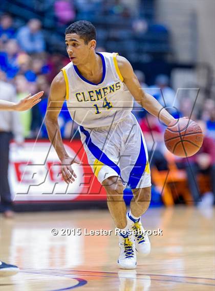 Thumbnail 2 in Clemens vs. Clark (6A Regional Quarterfinal) photogallery.