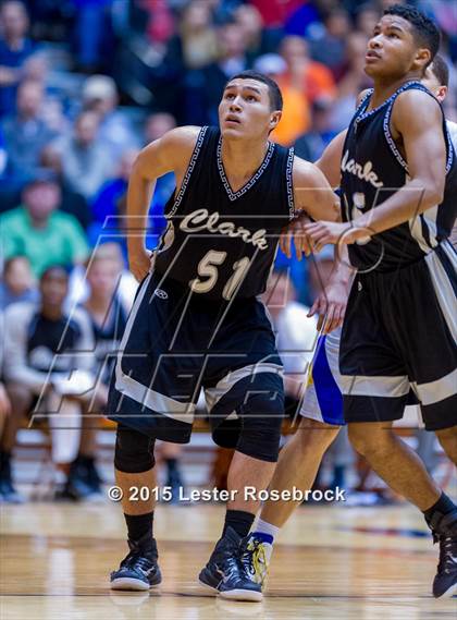 Thumbnail 1 in Clemens vs. Clark (6A Regional Quarterfinal) photogallery.