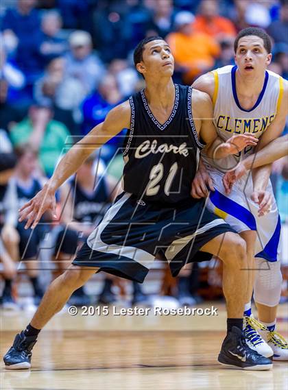 Thumbnail 3 in Clemens vs. Clark (6A Regional Quarterfinal) photogallery.