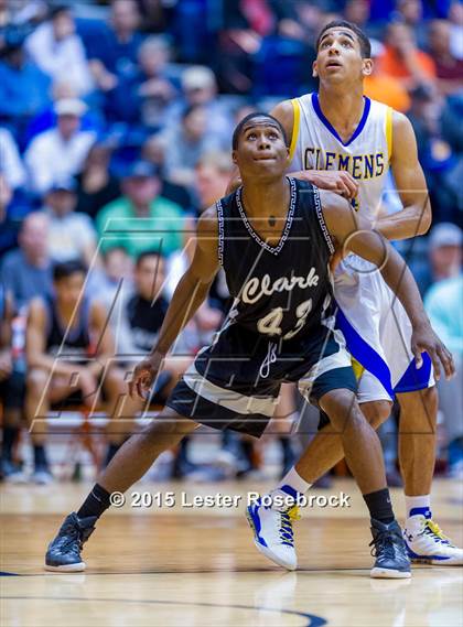 Thumbnail 1 in Clemens vs. Clark (6A Regional Quarterfinal) photogallery.