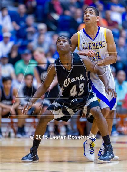 Thumbnail 2 in Clemens vs. Clark (6A Regional Quarterfinal) photogallery.