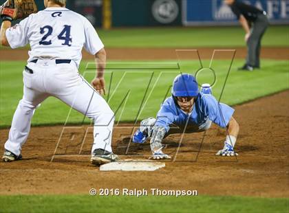 Thumbnail 1 in Casa Roble vs. Benicia (@Raley Field) photogallery.