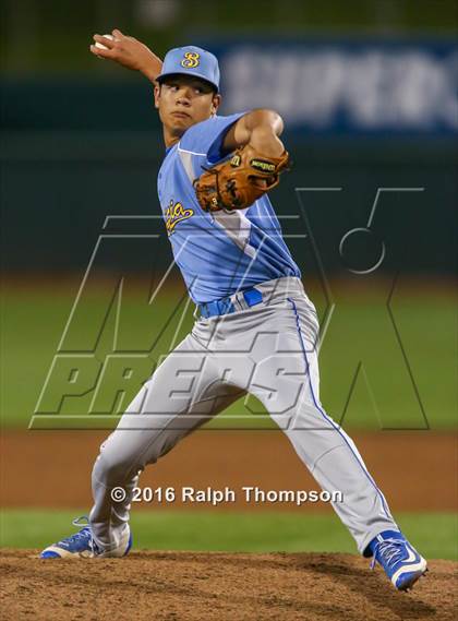 Thumbnail 3 in Casa Roble vs. Benicia (@Raley Field) photogallery.
