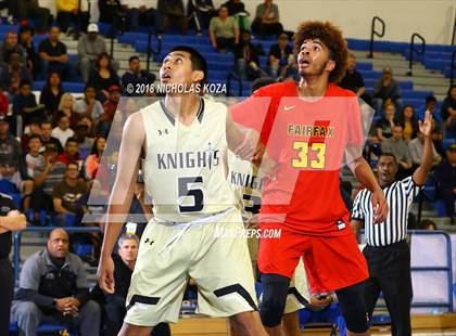 Thumbnail 1 in Fairfax vs. Bishop Montgomery (Rolling Hills Prep State Preview Classic) photogallery.