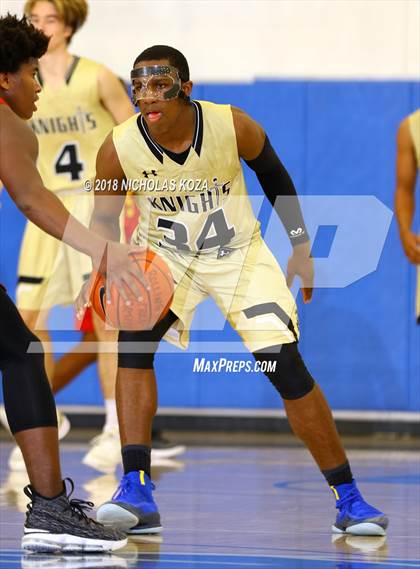Thumbnail 3 in Fairfax vs. Bishop Montgomery (Rolling Hills Prep State Preview Classic) photogallery.