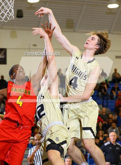 Thumbnail 1 in Fairfax vs. Bishop Montgomery (Rolling Hills Prep State Preview Classic) photogallery.