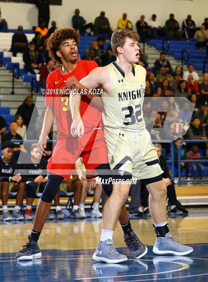 Thumbnail 1 in Fairfax vs. Bishop Montgomery (Rolling Hills Prep State Preview Classic) photogallery.