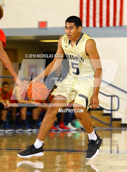 Thumbnail 3 in Fairfax vs. Bishop Montgomery (Rolling Hills Prep State Preview Classic) photogallery.