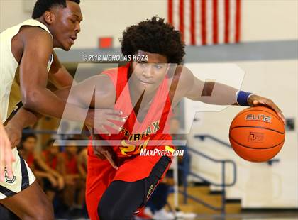 Thumbnail 1 in Fairfax vs. Bishop Montgomery (Rolling Hills Prep State Preview Classic) photogallery.